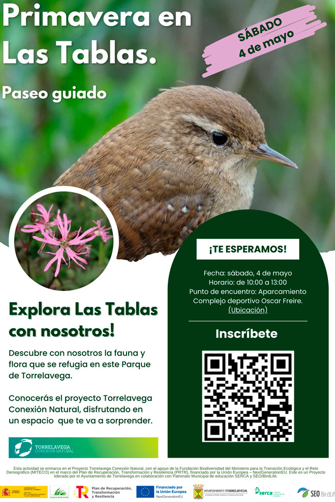 Talleres y rutas dentro del programa de actividades de ‘Torrelavega Conexión Natural’ TorrelavegaConexionNaturalTablas