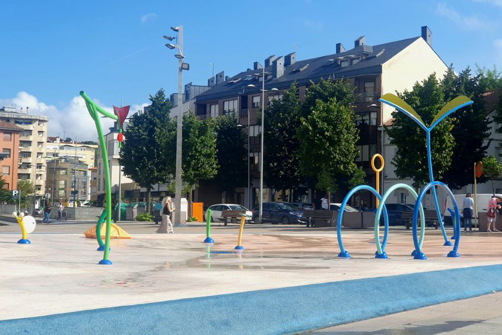 Entra en funcionamiento el Parque del Agua de La Llama ParqueAguaVacio