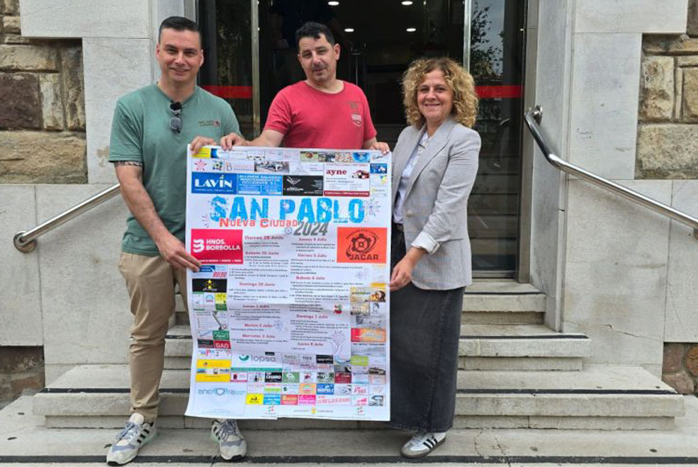 El tricampeón de la Olimpiada Informática, Asier del Cid, pregonero de las fiestas de Nueva Ciudad FiestasSanPabloNuevaCiudad2024