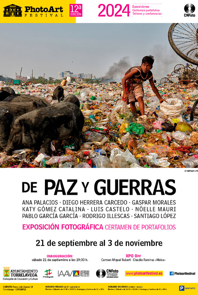 El Centro Nacional de Fotografía acoge la exposición ‘De Paz y Guerras’ PhotoArtPazyGuerras