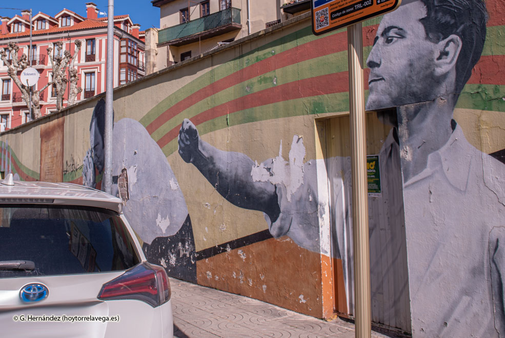 El mural de la Peña Bolística se restaurará por su 90 aniversario MuralBolera