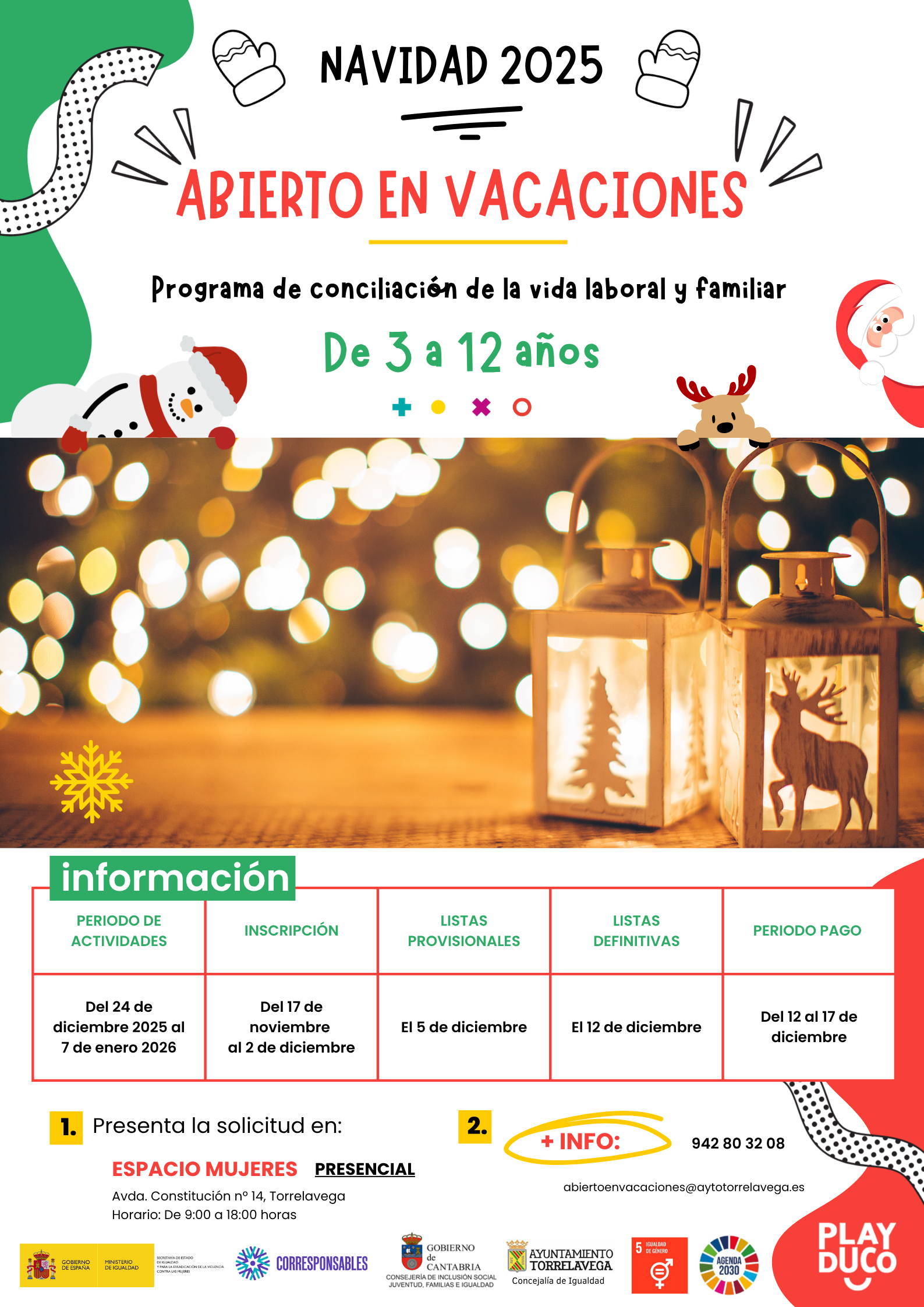 Vuelve en Navidad ‘Abierto en Vacaciones’ y ‘Abierto en Vacaciones para Todos’