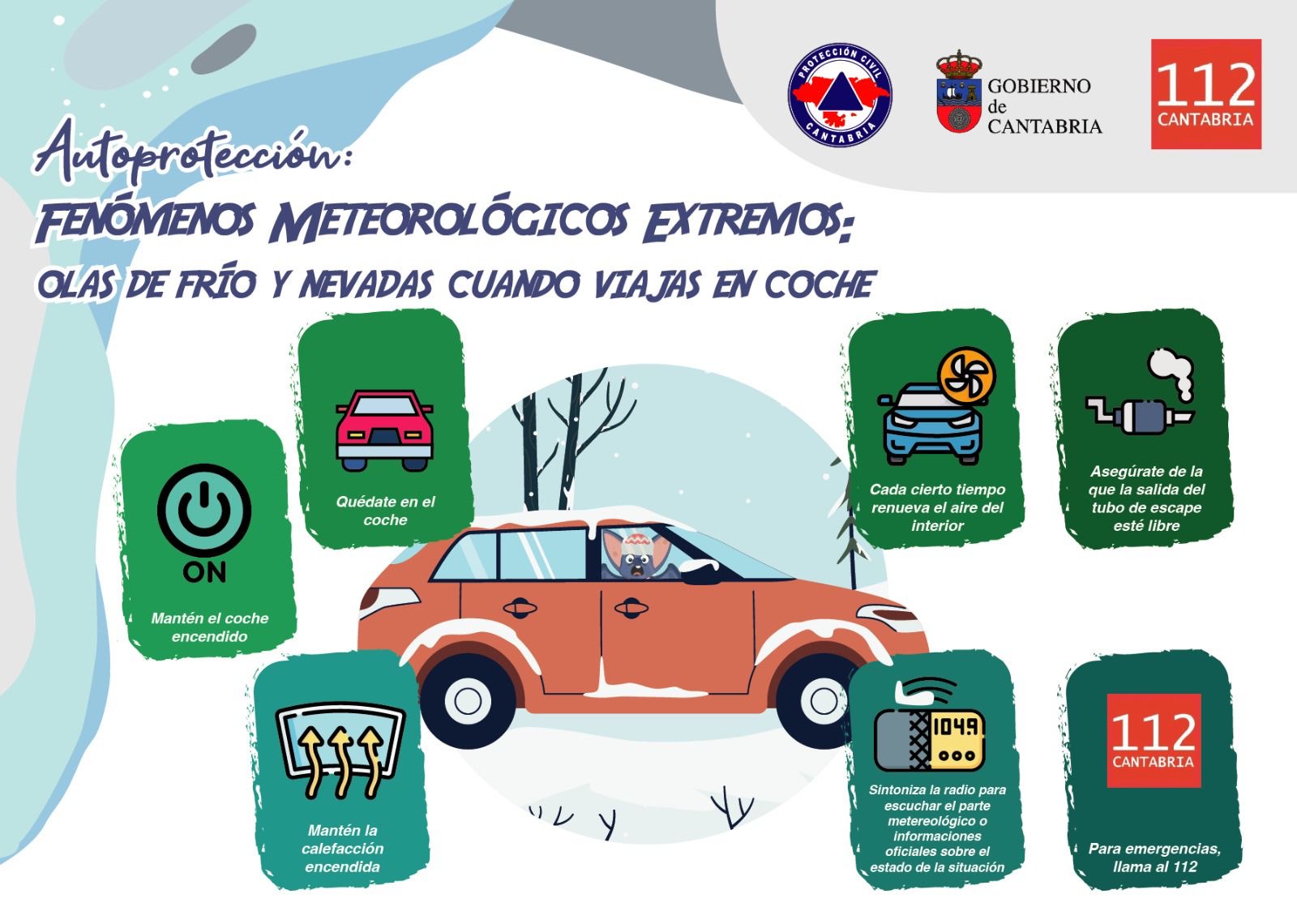 Cantabria recibe a los Reyes Magos en alerta naranja por nevadas