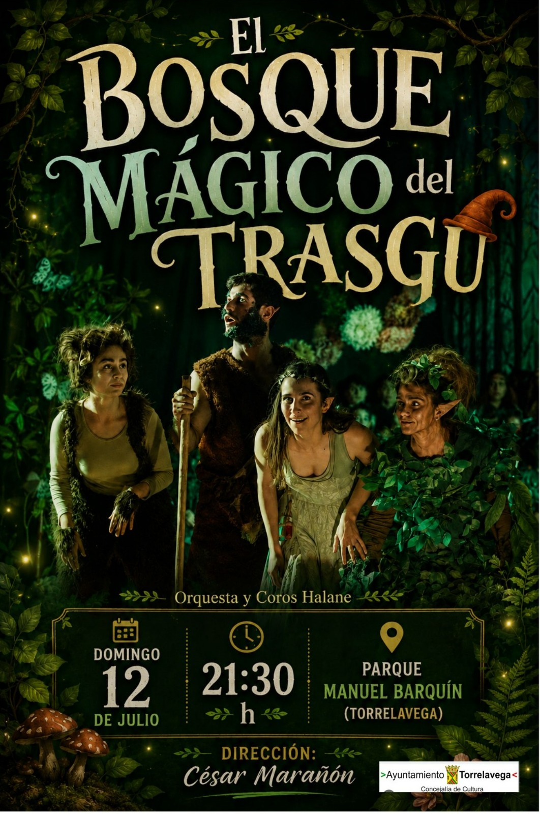 ‘El Bosque Mágico del Trasgu’ llevará la mitología cántabra al Parque Manuel Barquín