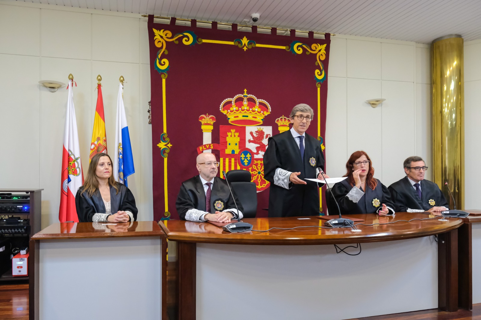 El presidente del Tribunal Superior de Justicia afirma que «vivimos en un difícil momento de polarización»