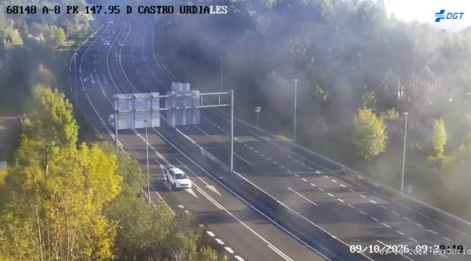 La DGT prevé 135.000 desplazamientos en Cantabria en el Puente del Pilar