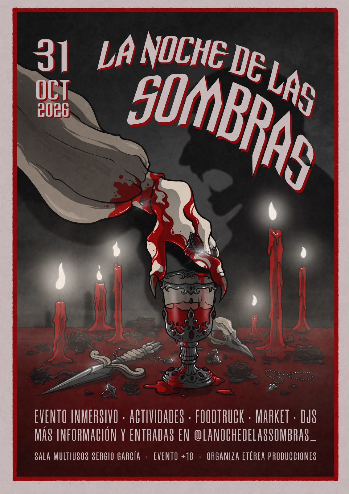 Torrelavega celebrará Halloween con ‘La Noche de las Sombras’, una experiencia de fantasía y rol en vivo